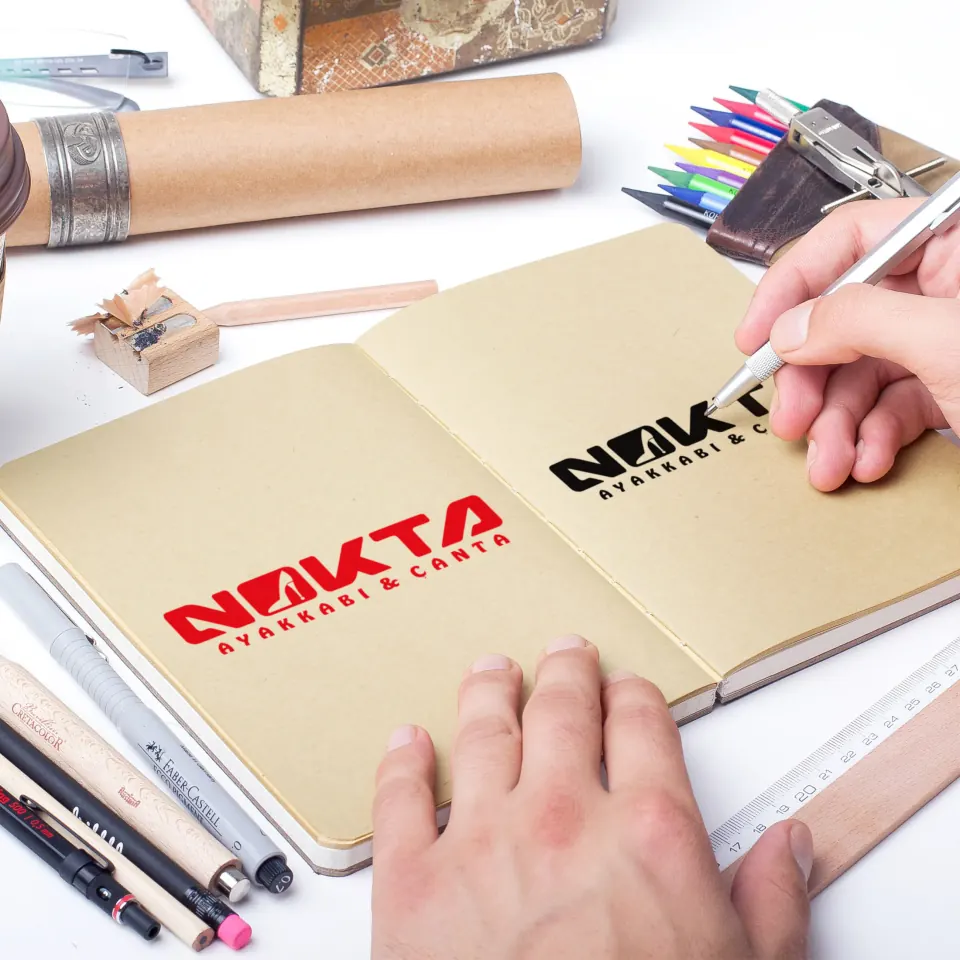 NOKTA AYAKKABI & ÇANTA logo çalışması