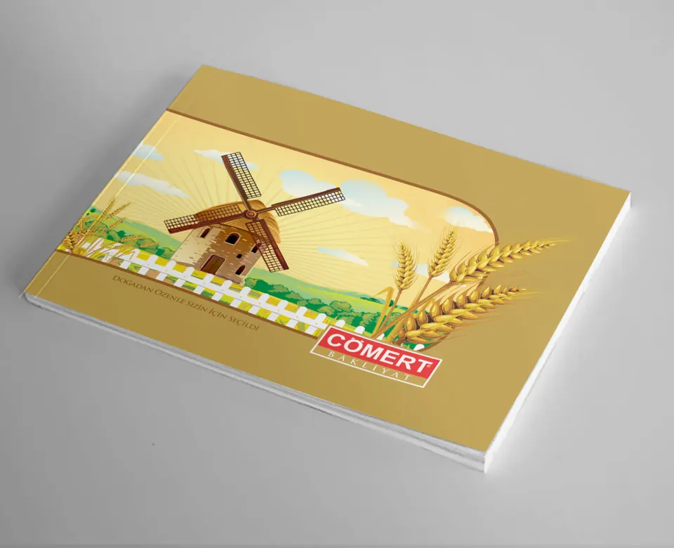 CÖMERT BAKLİYAT katalog çalışması
