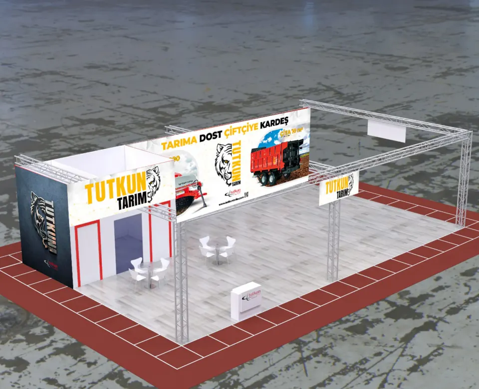 TUTKUN TARIM fuar standı çalışması