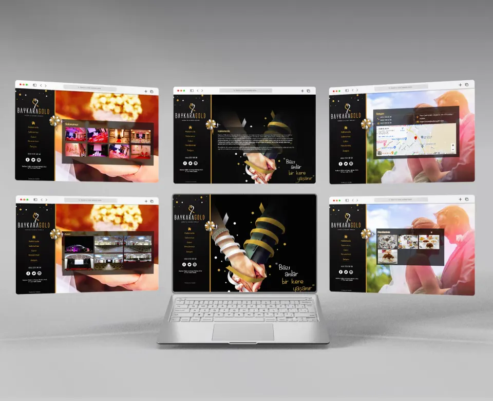 BAYKARA GOLD web sitesi çalışması