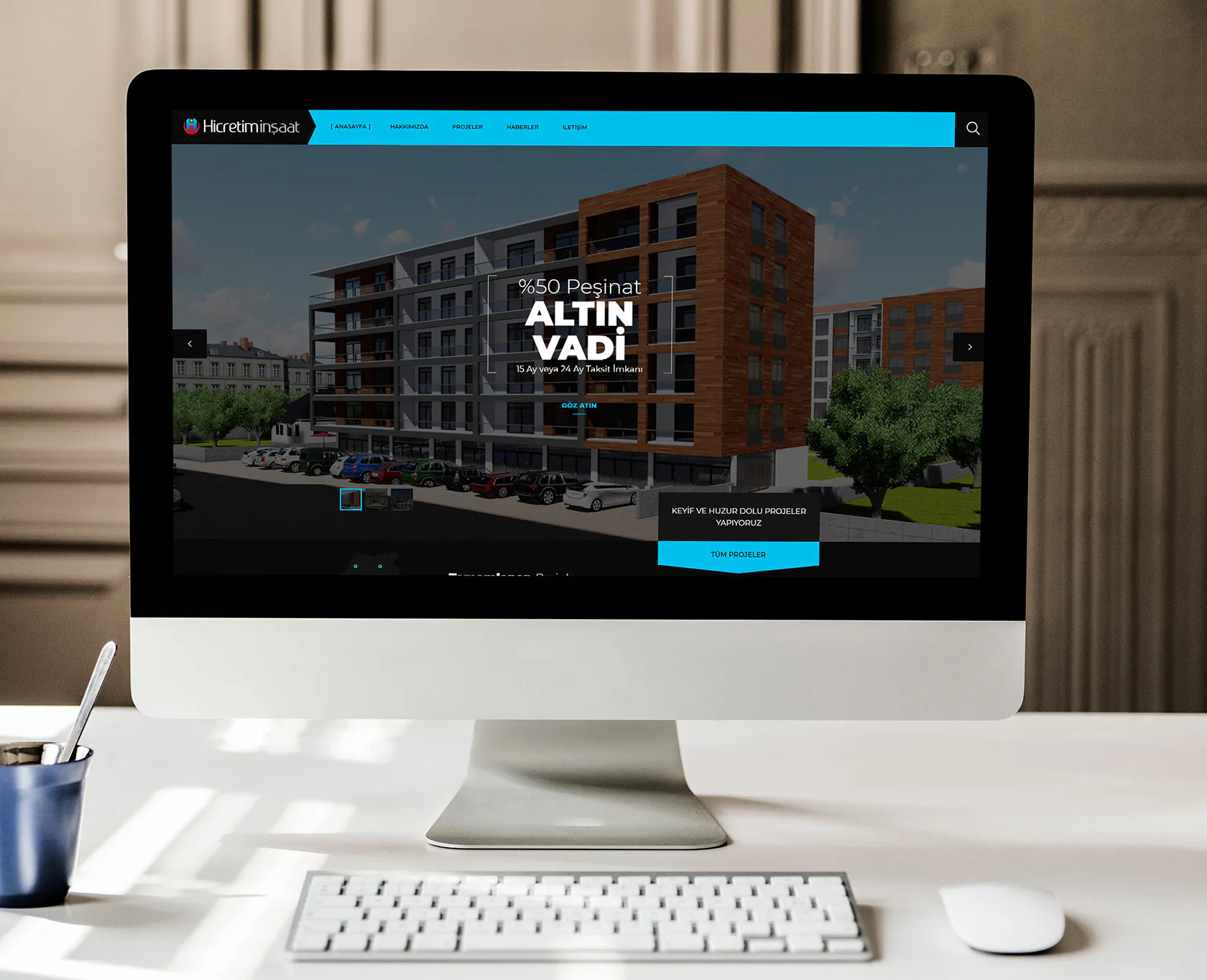 ALTIN VADİ projesi kapak görseli