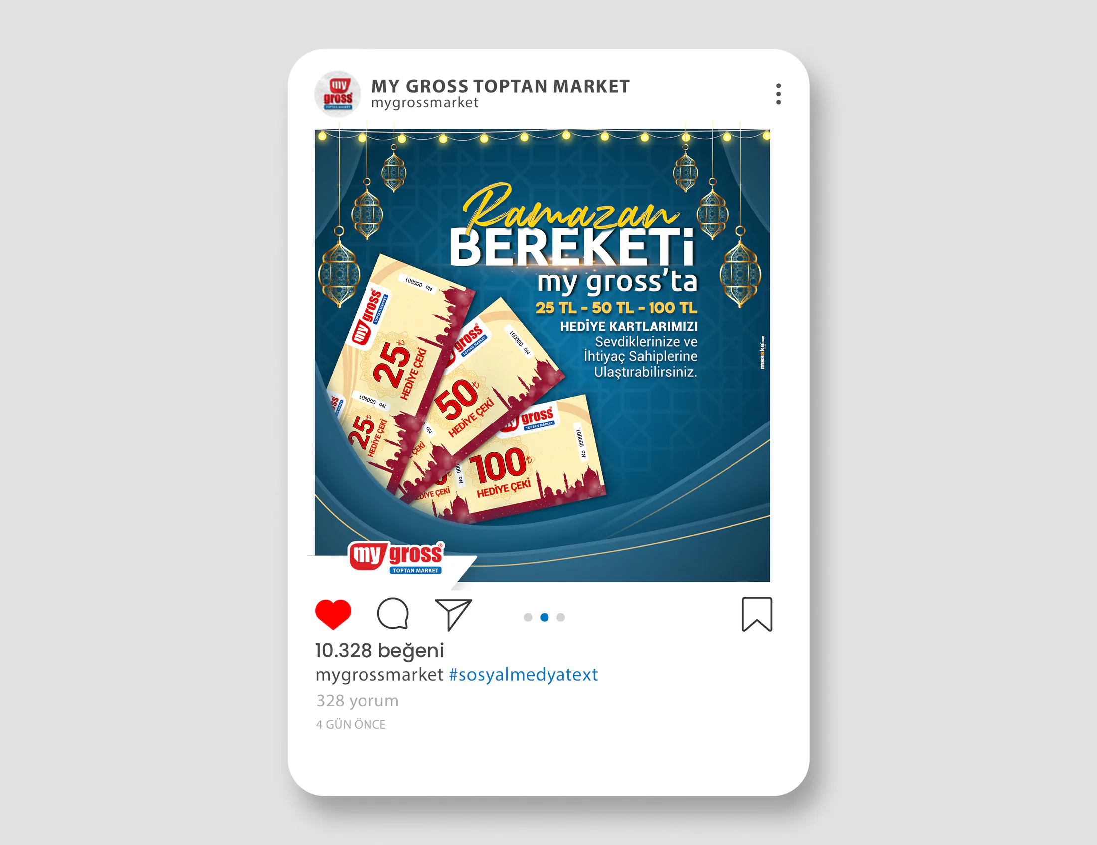 MY GROSS MARKET proje uygulaması 6