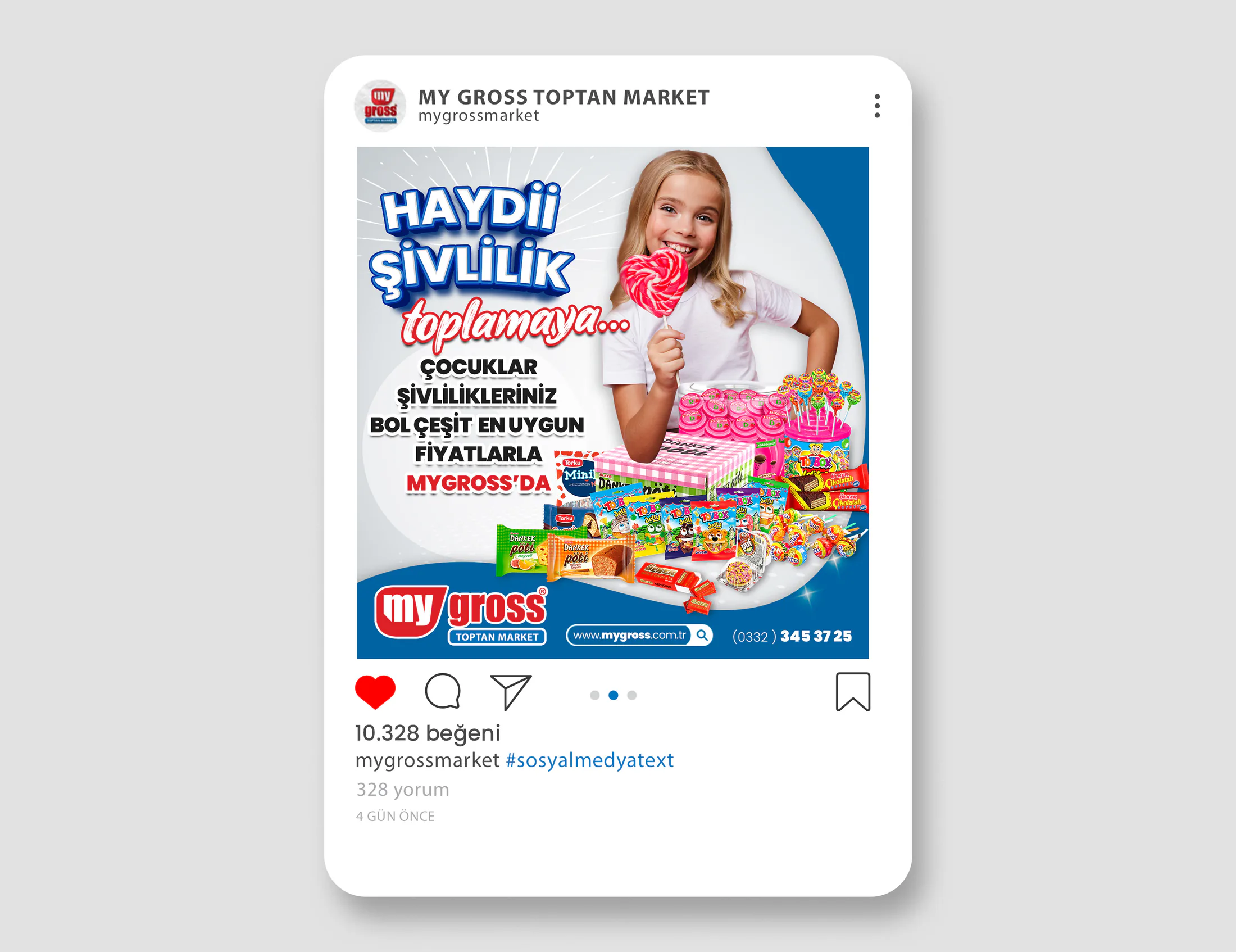 MY GROSS MARKET proje uygulaması 3