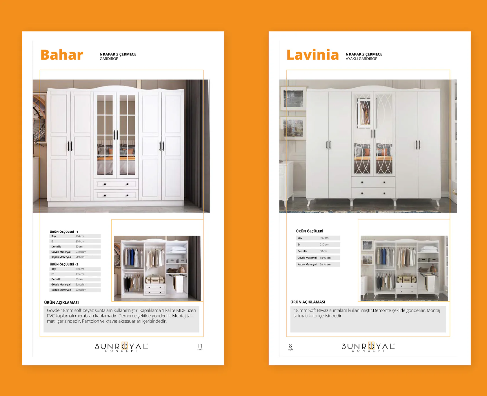 Sunroyal Concept - Dijital Katalog proje uygulaması 2