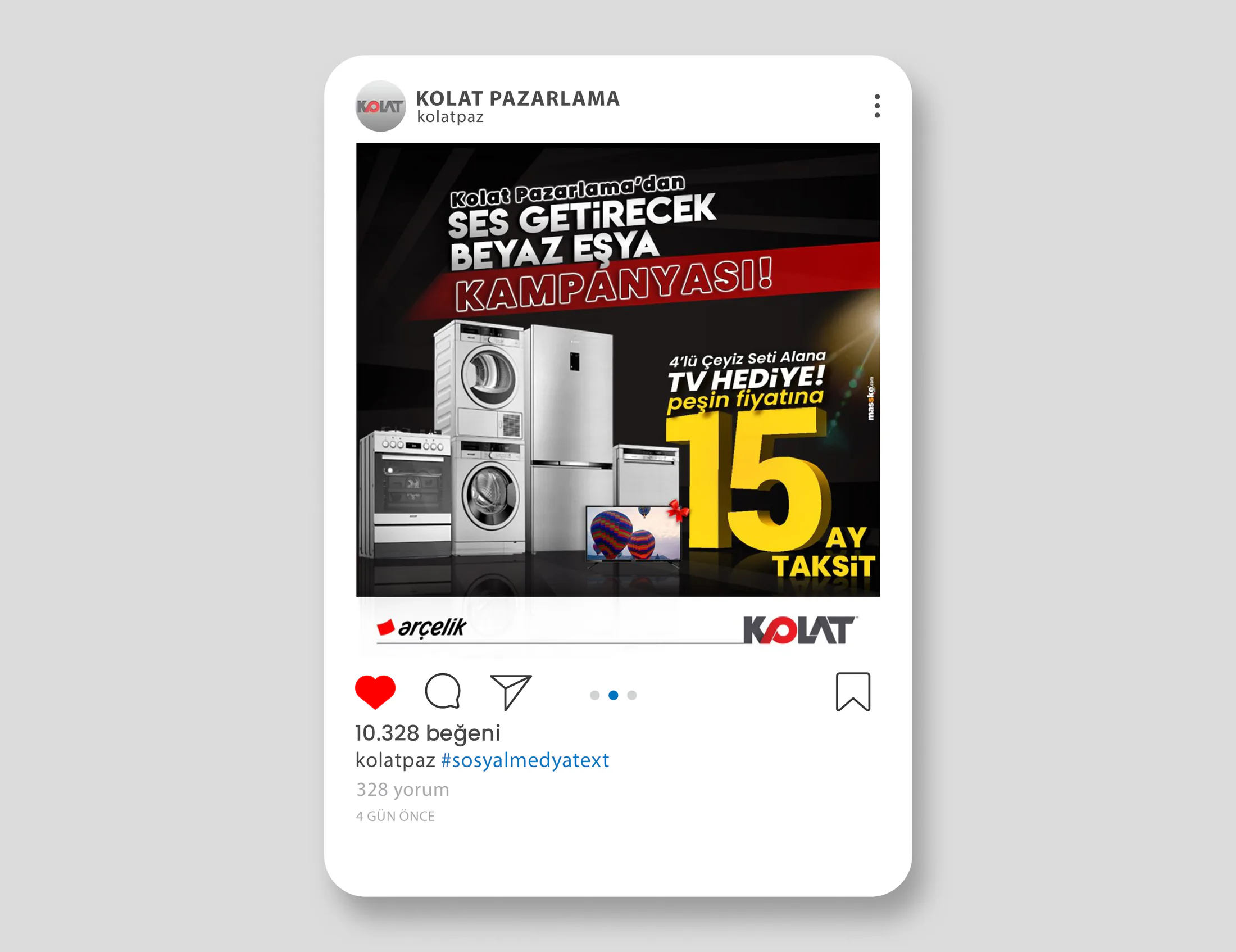 KOLAT PAZARLAMA proje uygulaması 6
