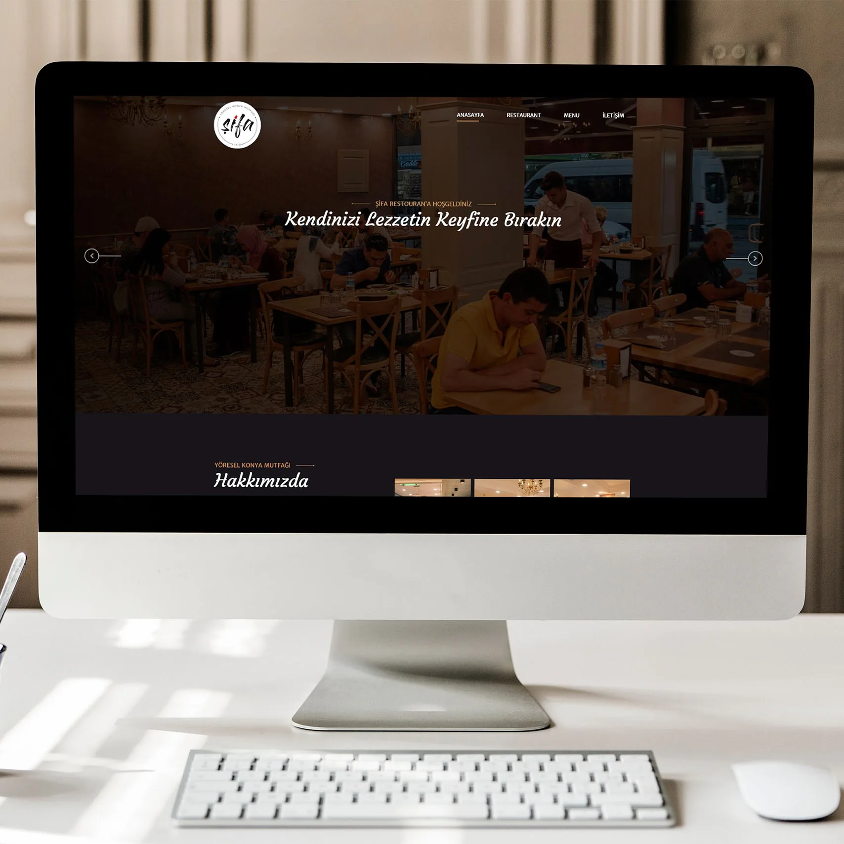 ŞİFA RESTAURANT proje uygulaması 1